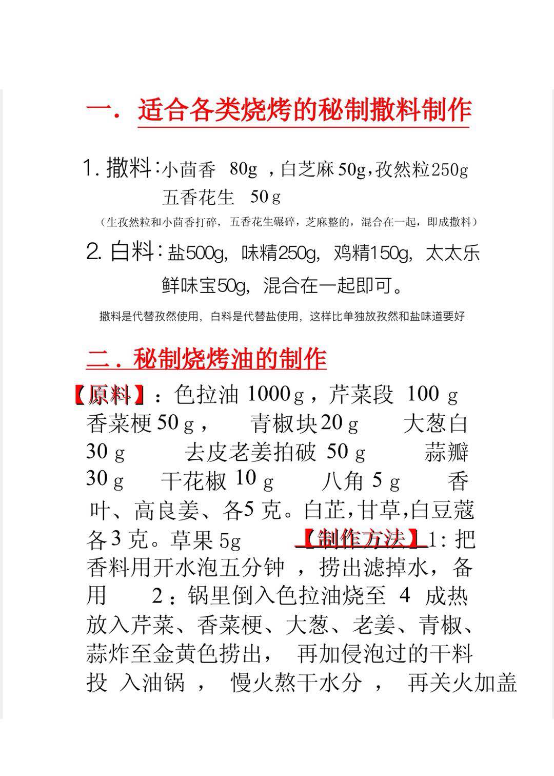 烧烤的正宗做法配方开店,学烧烤开店一般学多长时间