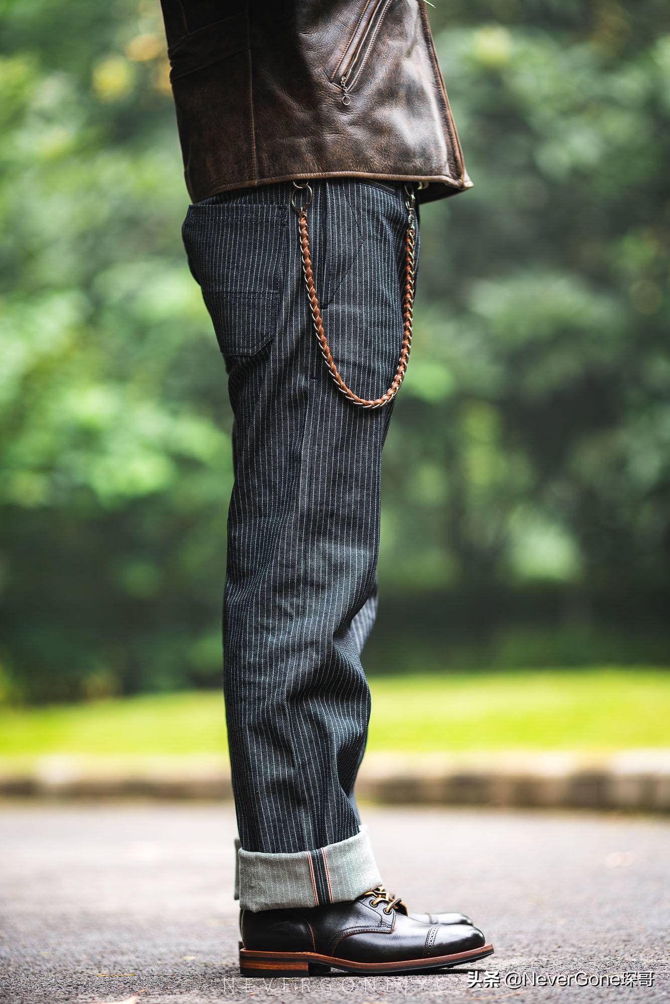 潮流男士英伦风工装裤,流行男士工装裤