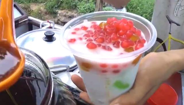 印尼烧仙草,街头老式烧仙草