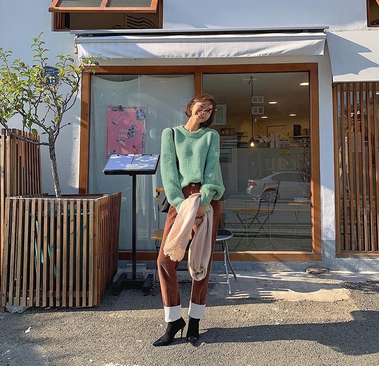 跟博主学穿搭女,跟韩国博主学穿搭