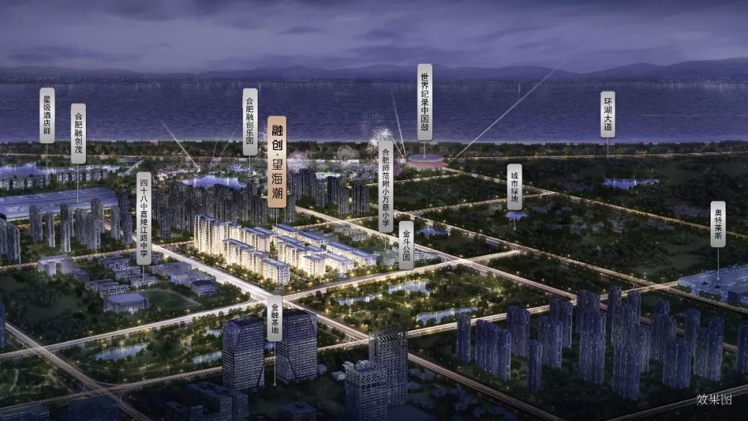 合肥新滨湖以后的发展,合肥一个正在崛起的城市