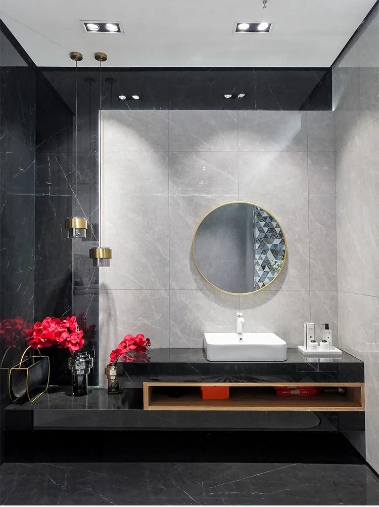 东鹏整装卫浴店面装修布置图,东鹏瓷砖门店空间设计