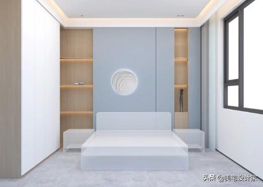 床头有梁怎么设计柜子,卧室床头也有柱子怎么装修