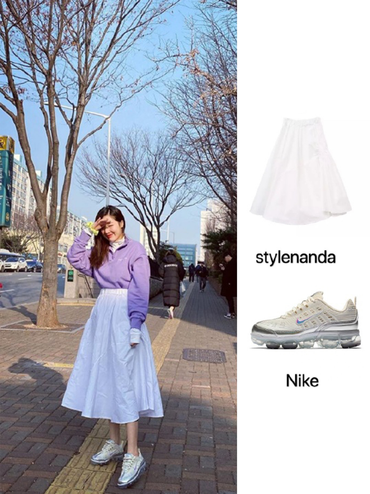 泫雅私服高清图片,泫雅晒照穿休闲风难掩好身材