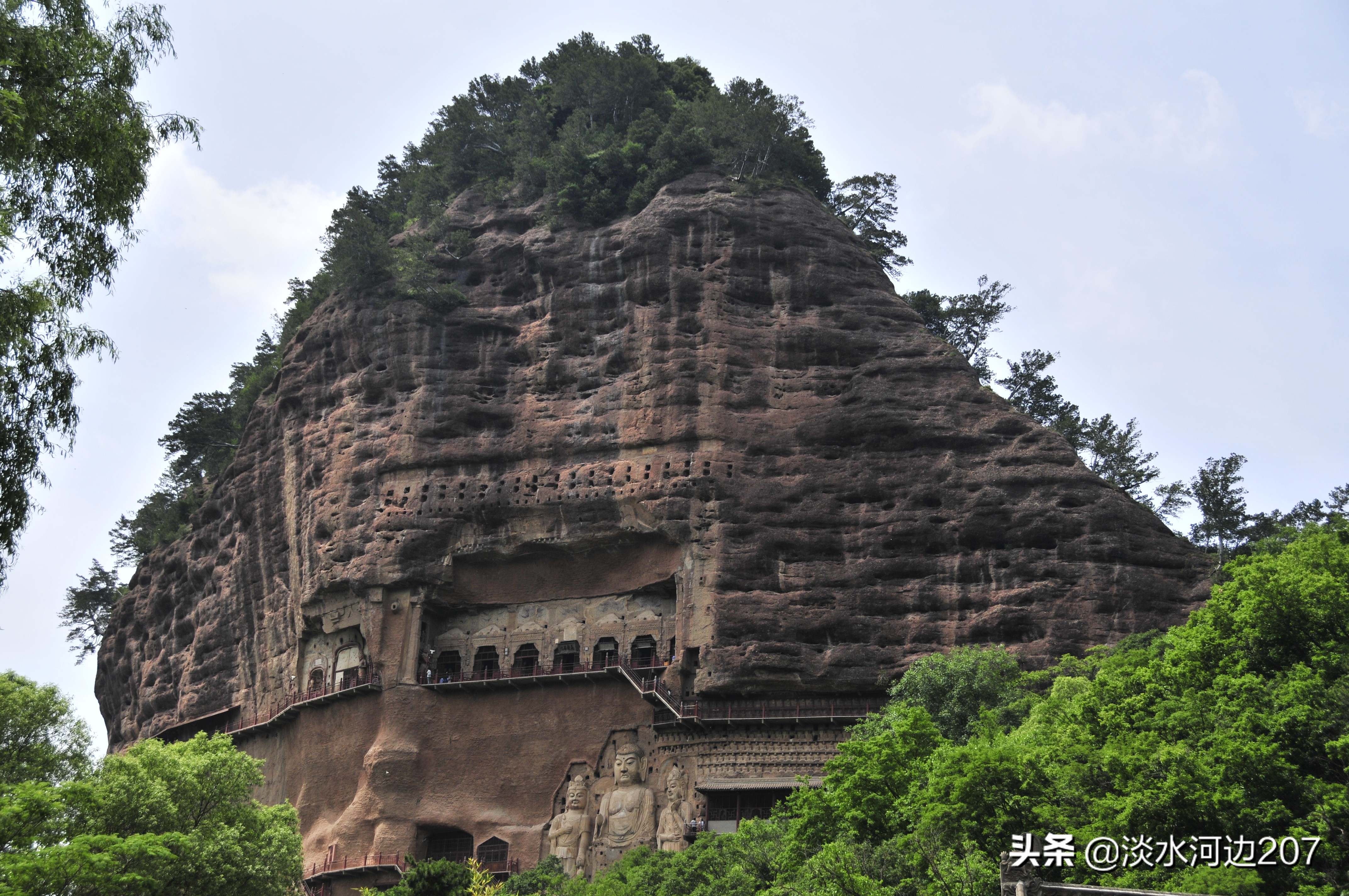 中国四大石窟之麦积山石窟,中国四大石窟之一
