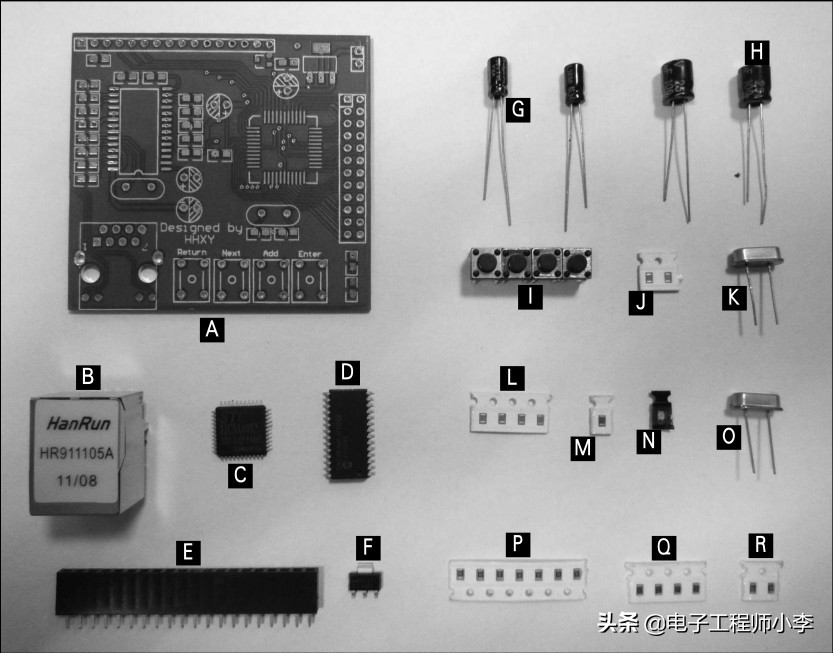 单片机测试程序教程,基于单片机的网线测试仪电路图