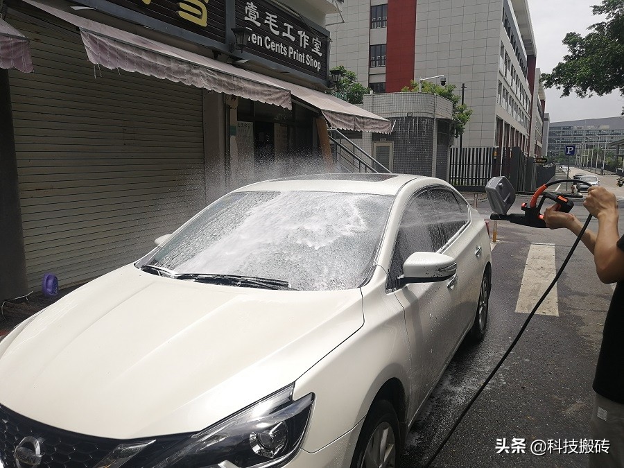 汽修店洗车机测评,洗车机开机测评