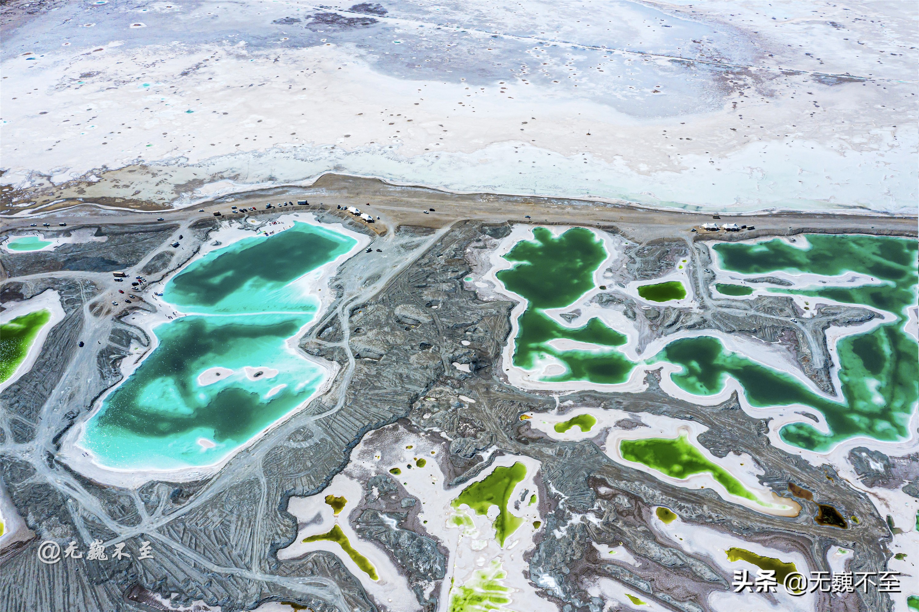 青甘大柴旦翡翠湖,青海大柴旦翡翠湖攻略图片