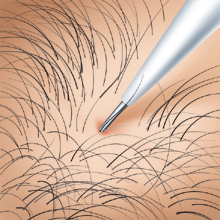 厚的但又不是很厚的刘海,薄薄的齐刘海不明显