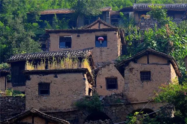 千年古村布达拉宫,太行山小布达拉宫