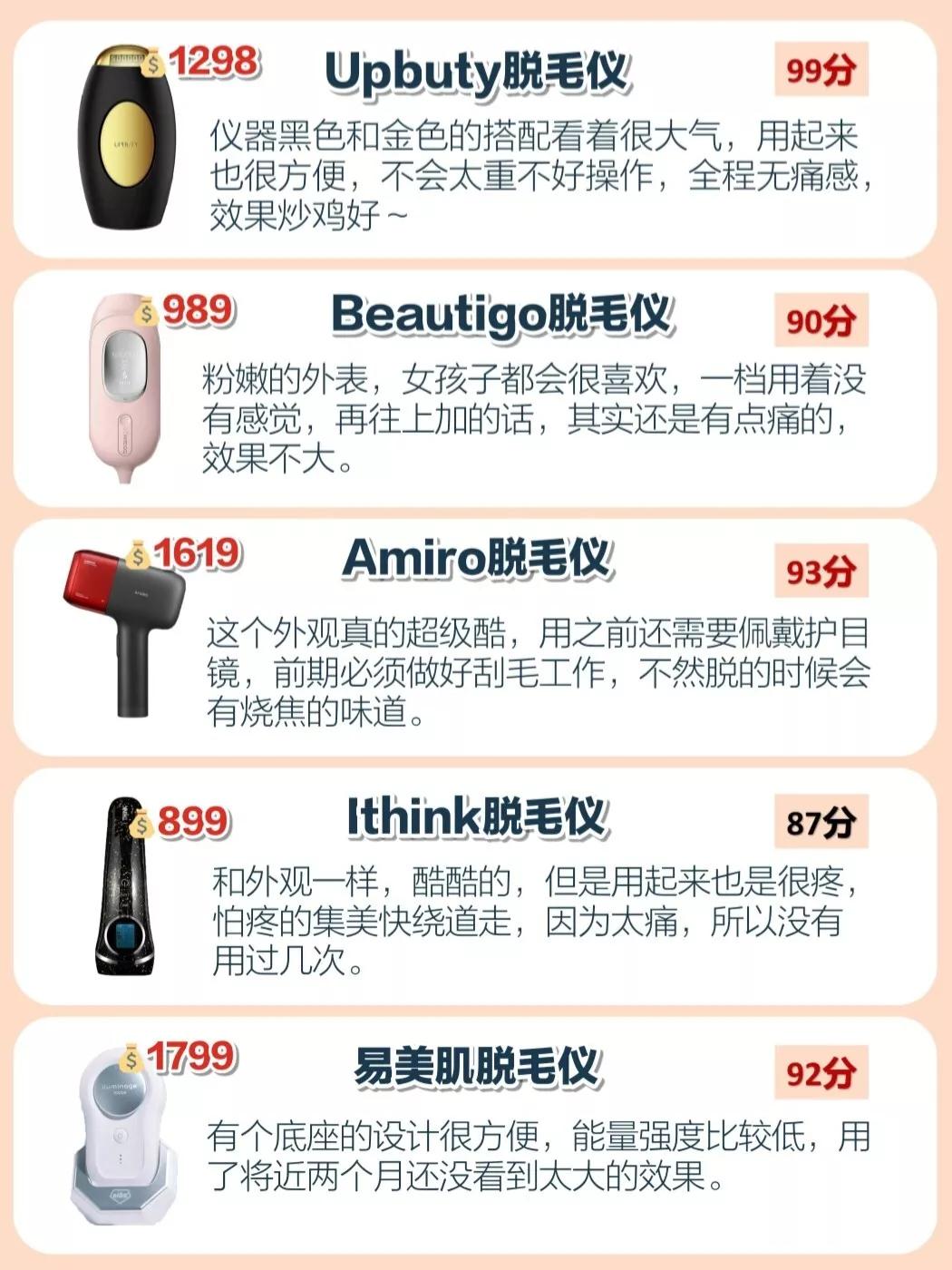 奥克斯脱毛仪和oes脱毛仪哪个好用,新款脱毛仪推荐排行榜第一名