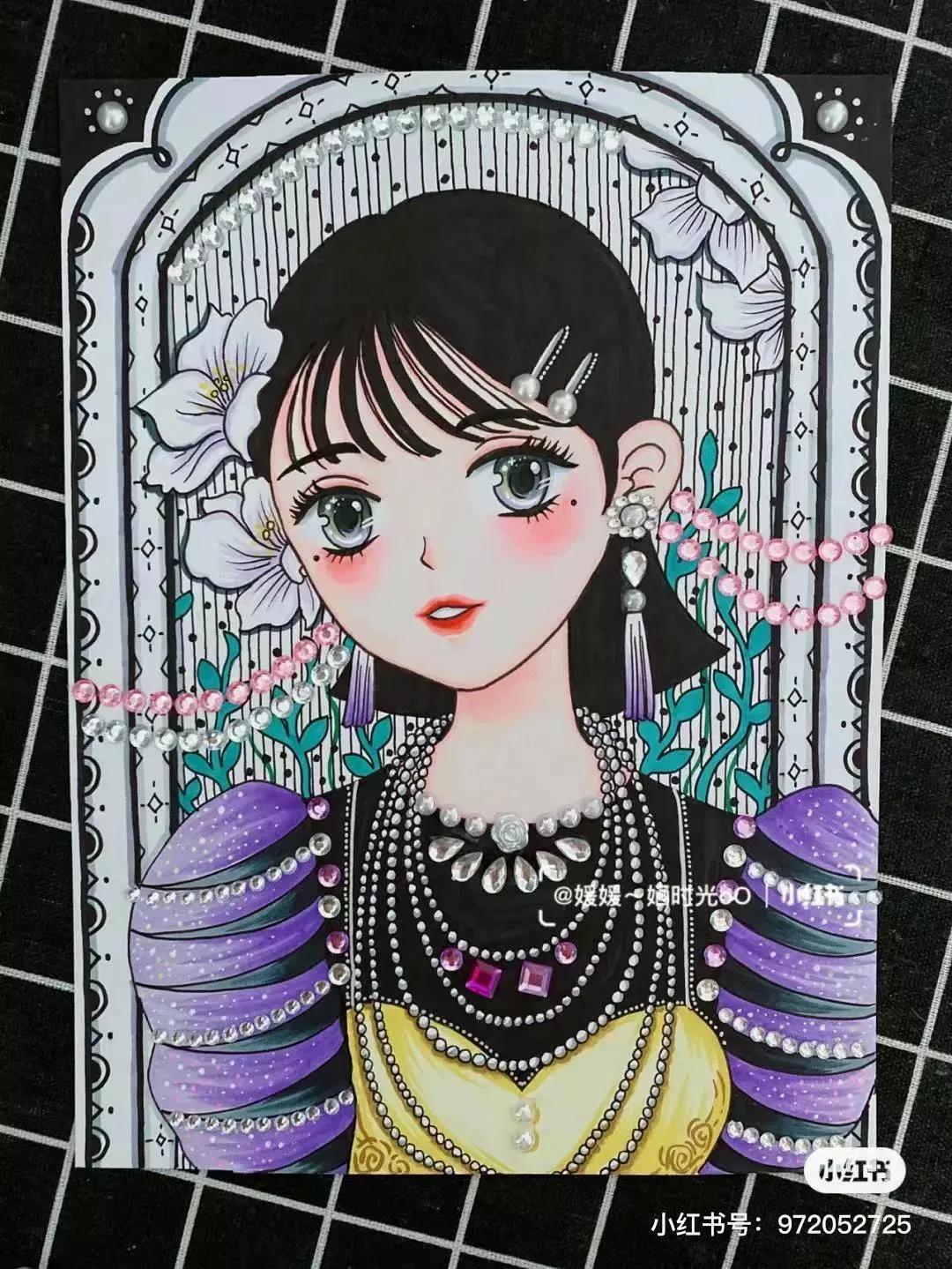 黑白线描画装饰画很简单,创意黑白线描装饰画100幅教程