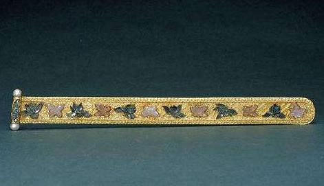 金银珠宝古装首饰,古代金银头饰