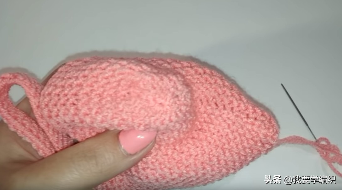 新生儿鞋袜秋冬0-3个月系带,宝宝鞋袜的编织方法全教程
