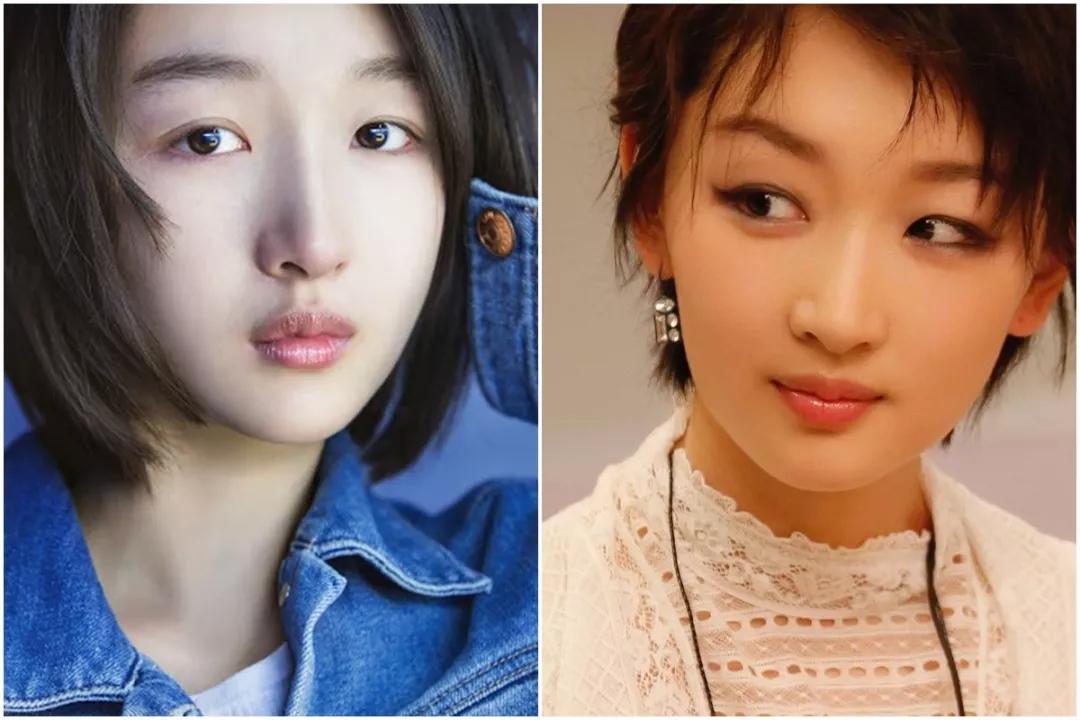 周冬雨过去的小粗腿,小粗腿逆袭