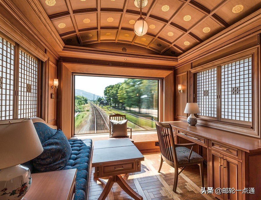 日本九州七星号火车观光体验,日本七星号邮轮式豪华卧铺火车