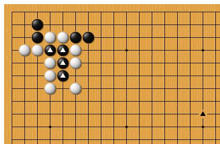 给宝爸宝妈的围棋课，林老师围棋教案第十四课：罩（枷）（2）