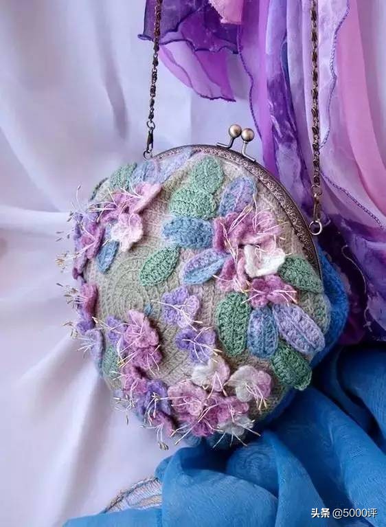 爱尔兰钩花包包图解,爱尔兰钩花包包教程