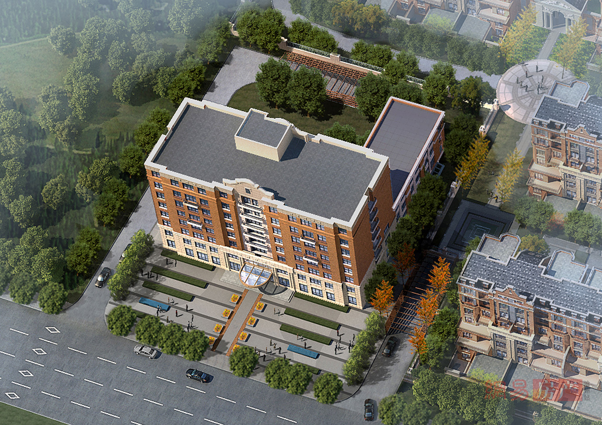 信友城市之光,信友城市之光楼下的饭店