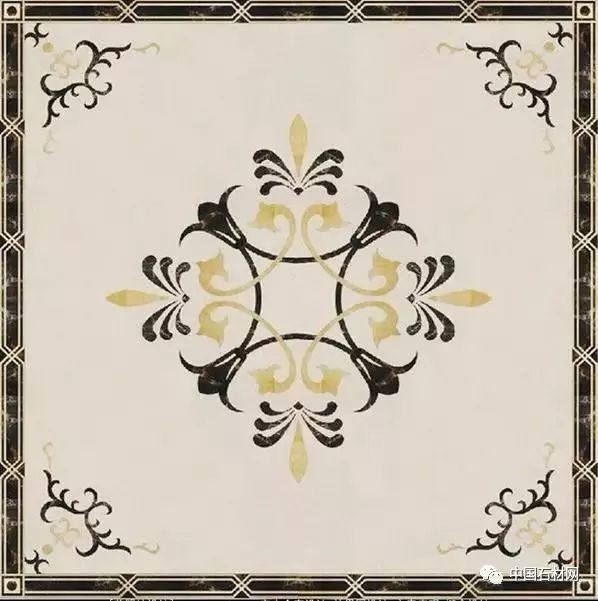 卫生间花洒水刀拼花效果图,水刀拼花图案效果图