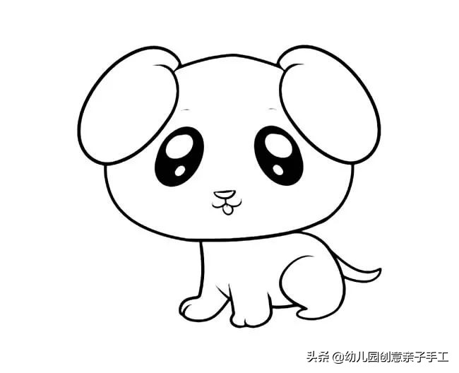 3-5岁幼儿简笔画大全最简单,幼儿园必学100种简笔画