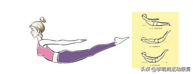 床上小燕飞锻炼颈椎,为何锻炼小燕飞腰还疼