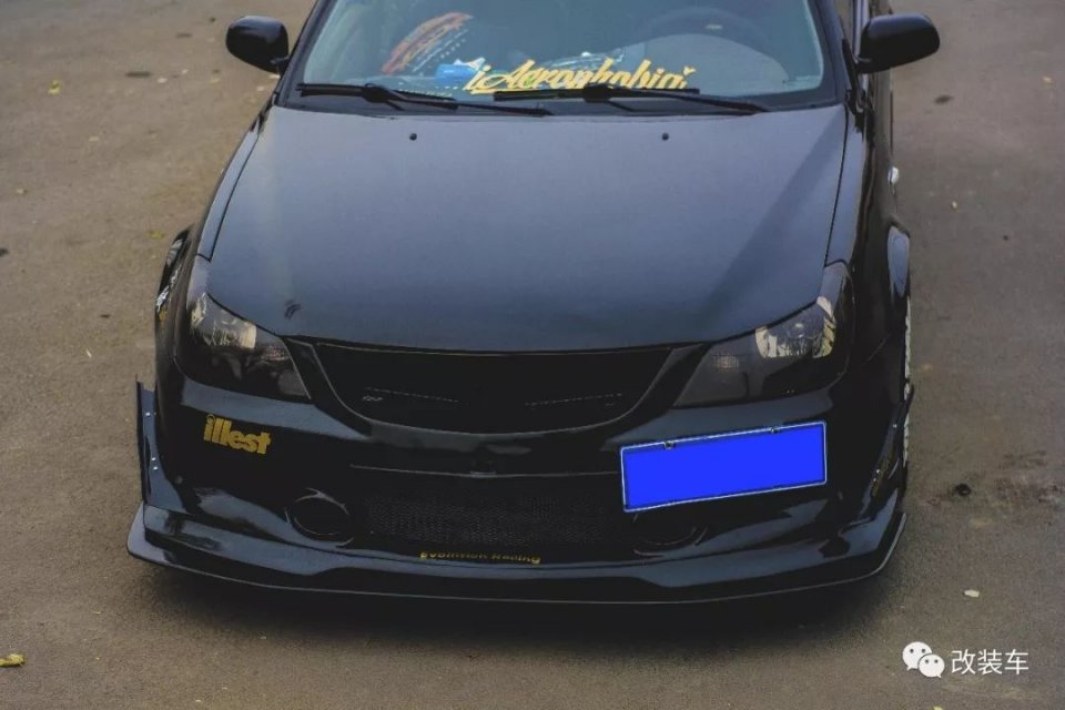 3000块买了三菱lancer改装,三菱lancer改装效果图