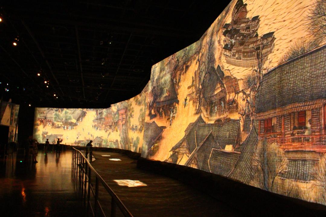 和清明上河图媲美的清人画,和清明上河图齐名的画作