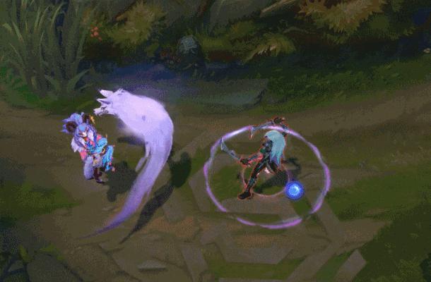 lol端游阿狸灵魂莲华特效,lol阿狸皮肤灵魂莲华