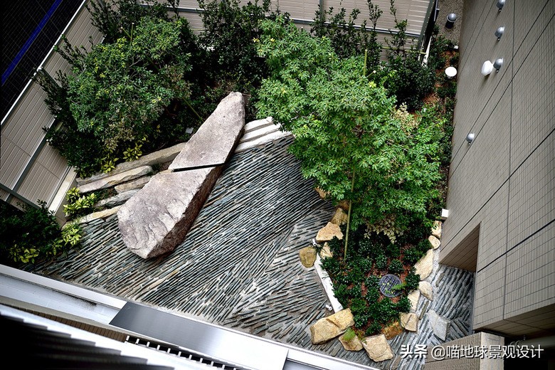 枯山水景观庭院,枯山水禅意小景观中式庭院