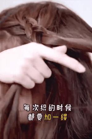 不需要头发的简单扎法,别总是扎马尾这5款编发美到极致