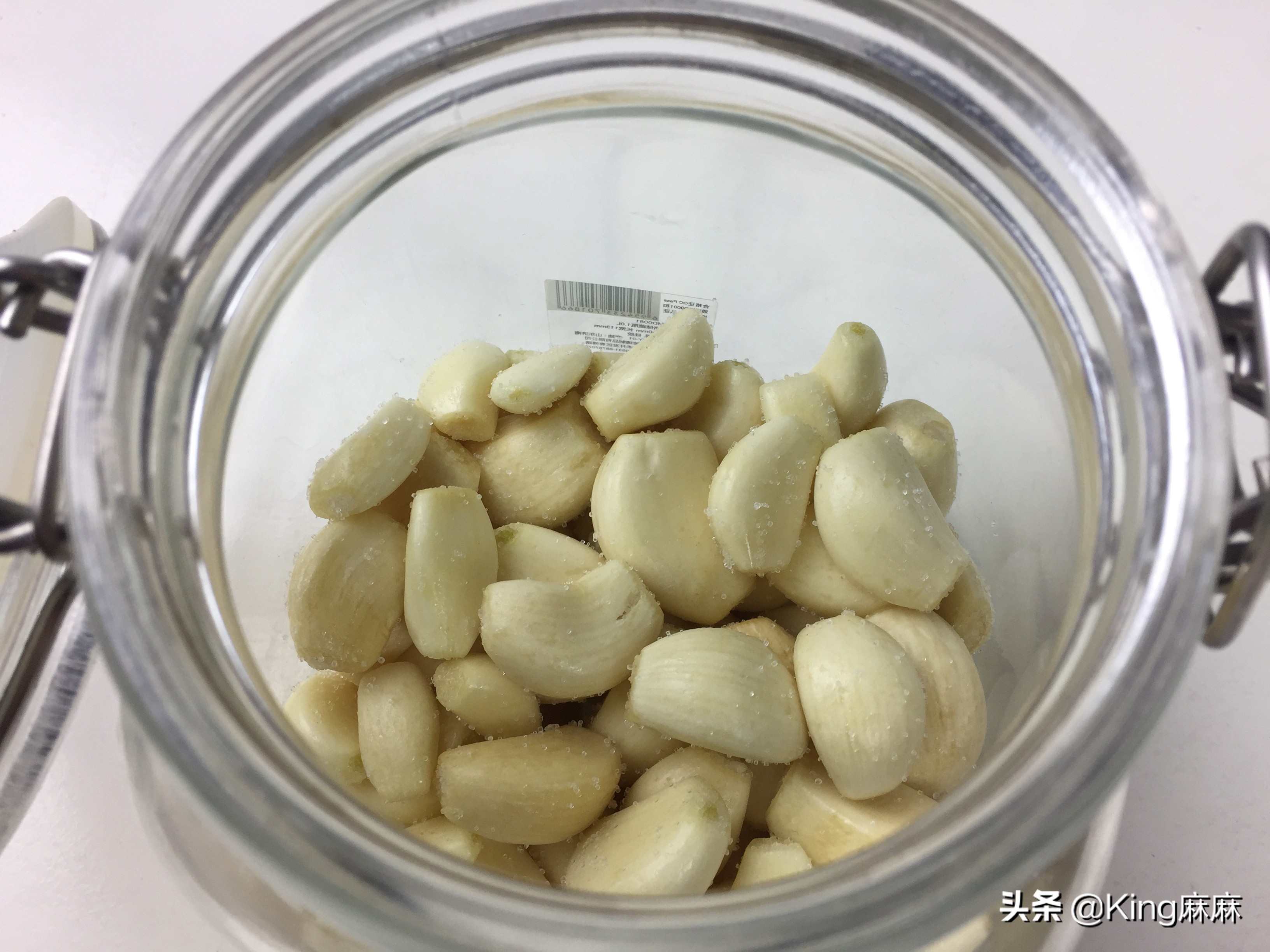 腊八蒜放盐不放糖行不行,腊八蒜又脆又绿放什么醋