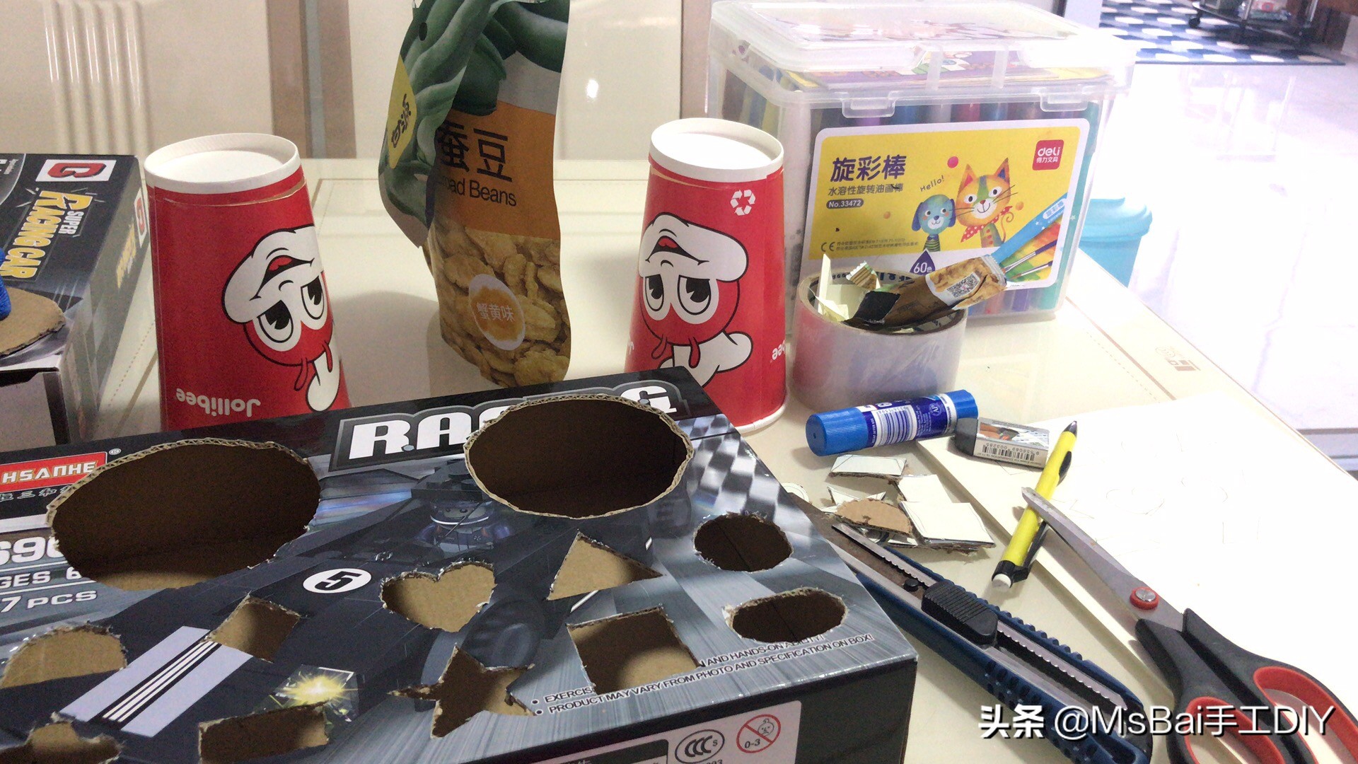 diy手工玩具盒子,手工益智玩具制作盒子