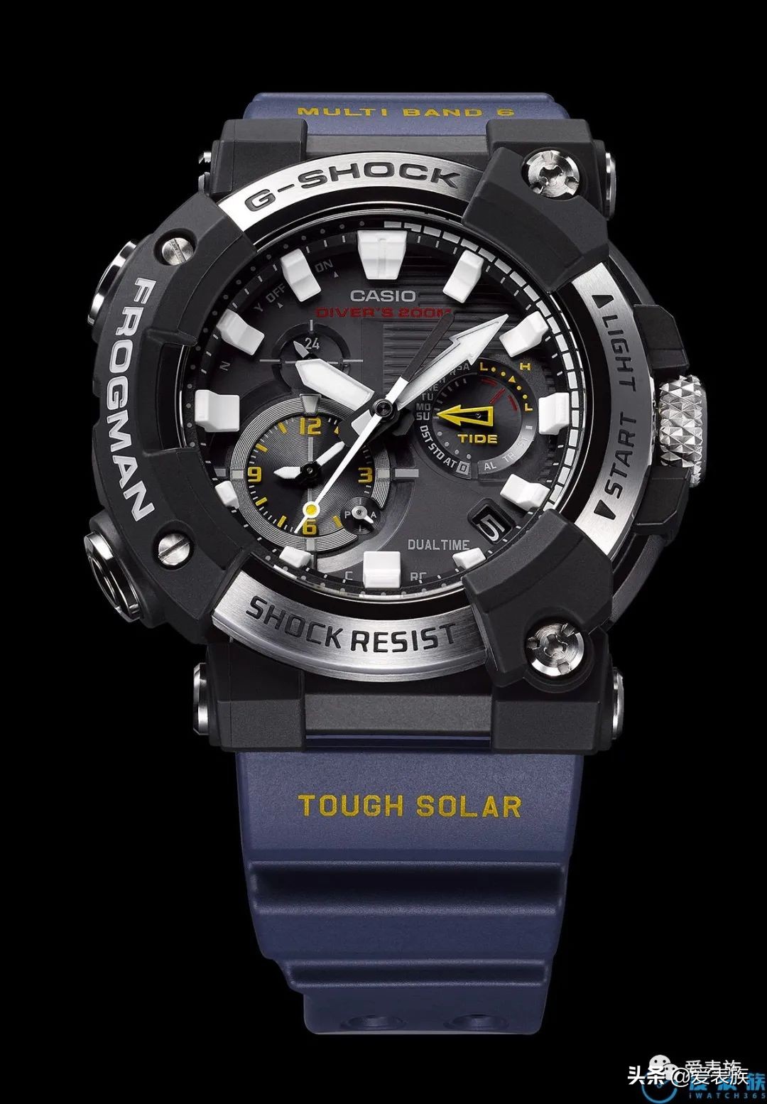 gshock指针和时间不一致,g-shock蛙人怎么调时间