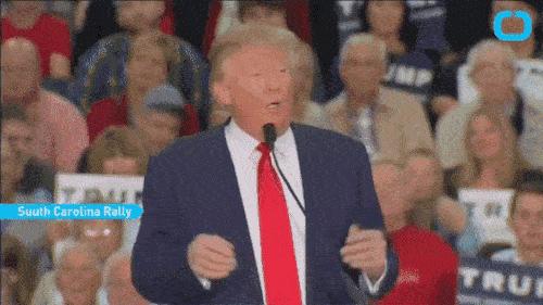 为什么老特的眼袋是白色的？