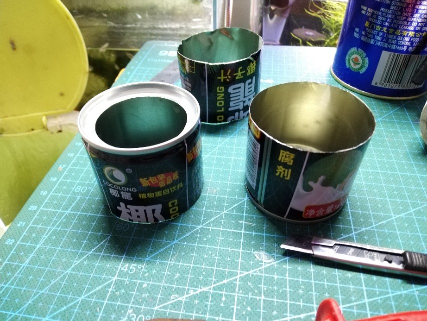 椰子汁罐制作酒精炉,自己制作猛火酒精炉