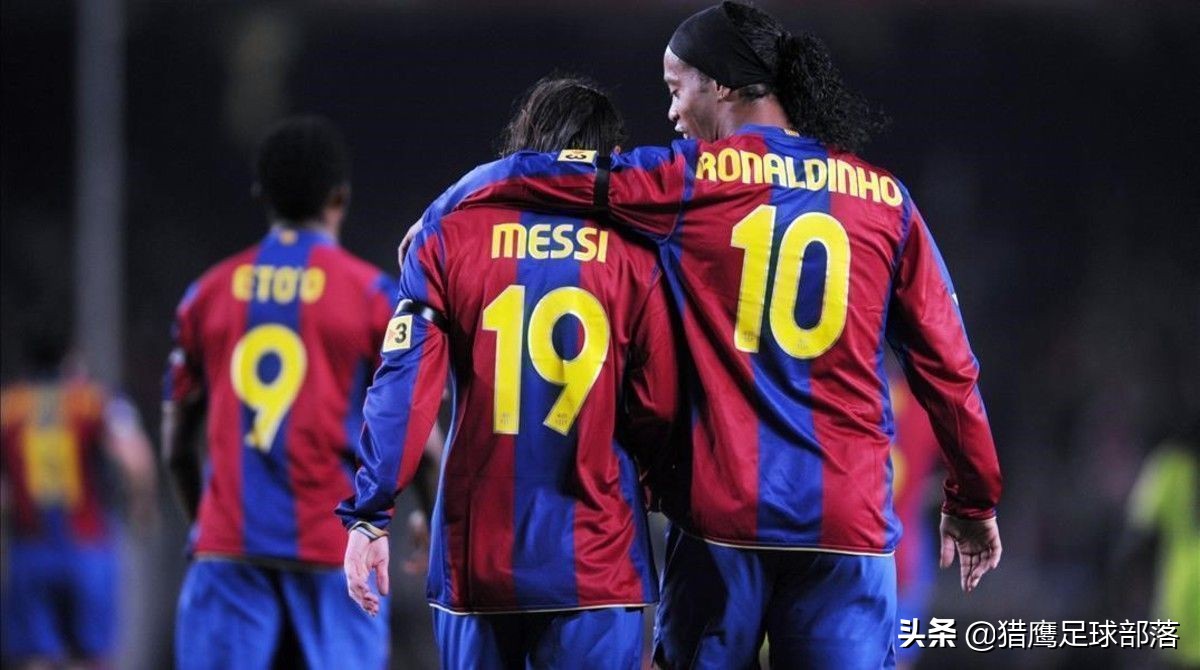 梅西第一次代替小罗首发惊艳进球,梅西五大联赛助攻历史第一