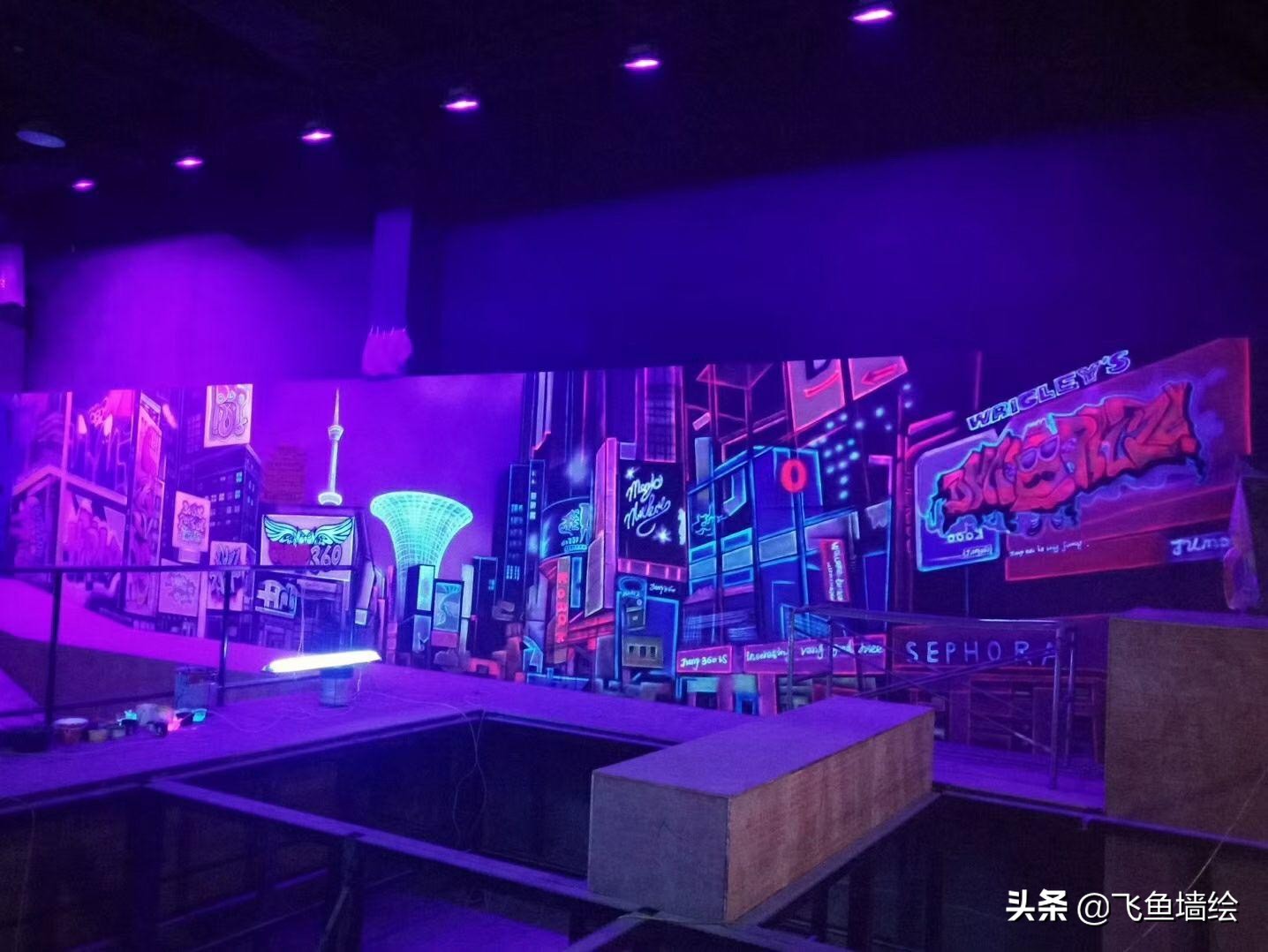 发光壁画有哪些,涨知识了图片