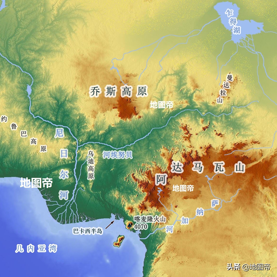 赤道喀麦隆下雪,西非赤道国家喀麦隆下雪