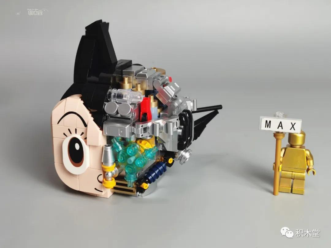 铁臂阿童木70周年展示盒,铁臂阿童木积木测评