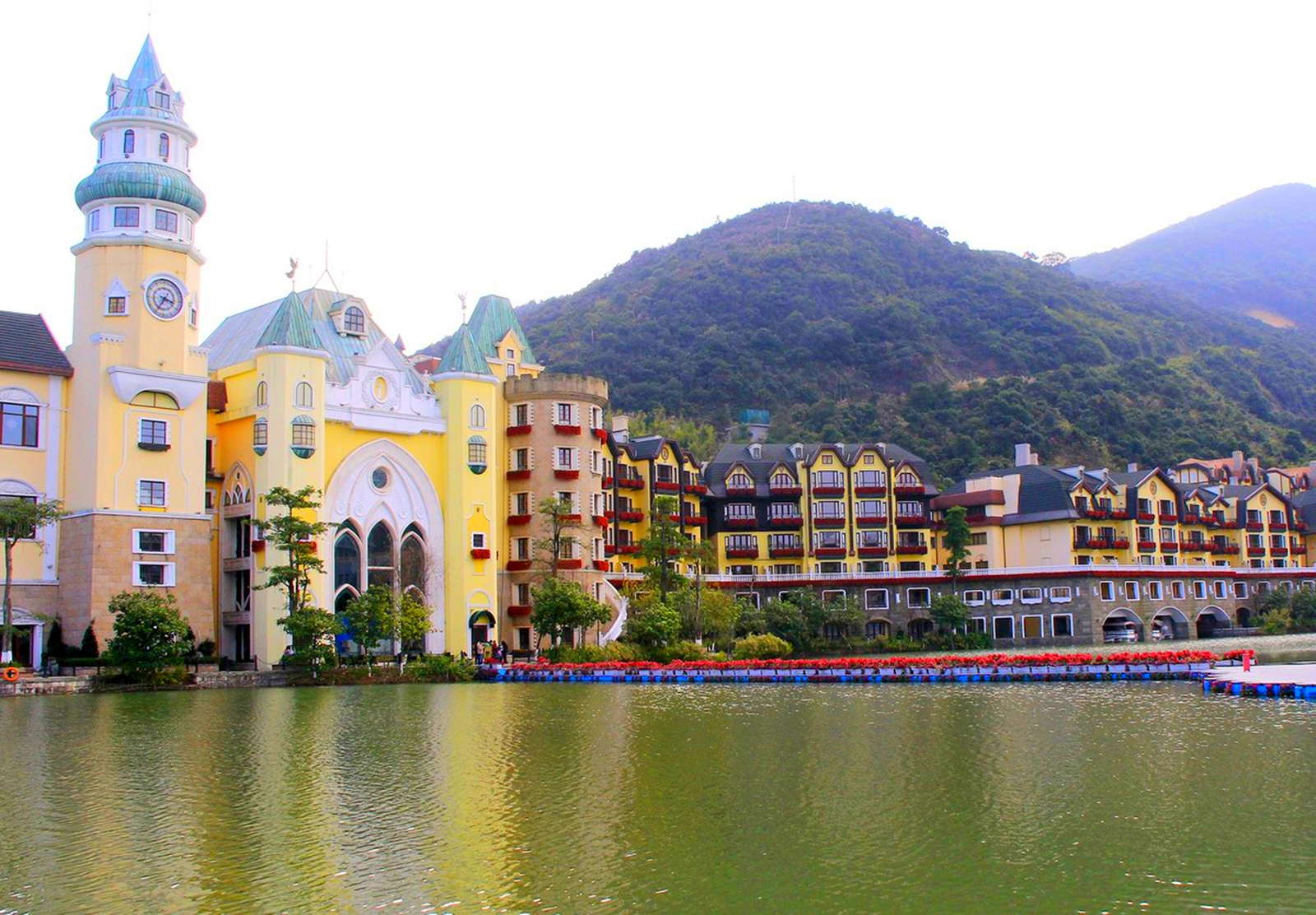 瑞士风情建筑,深圳瑞士小镇