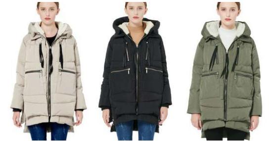 无名衣仓女款羽绒服,羽绒服在亚马逊畅销的中国品牌