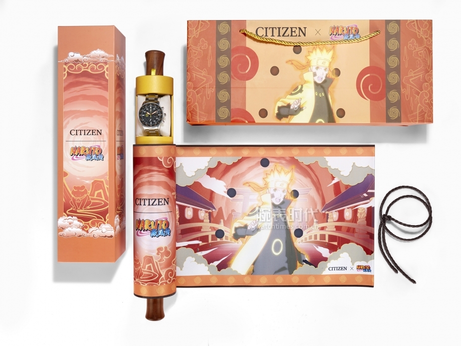 西铁城限量款腕表,西铁城火影联名款手表测评