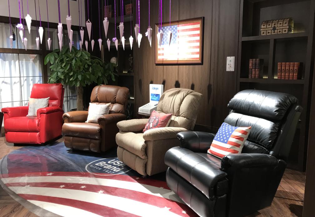 lazboy沙发2023新品,lazboy真皮多功能沙发