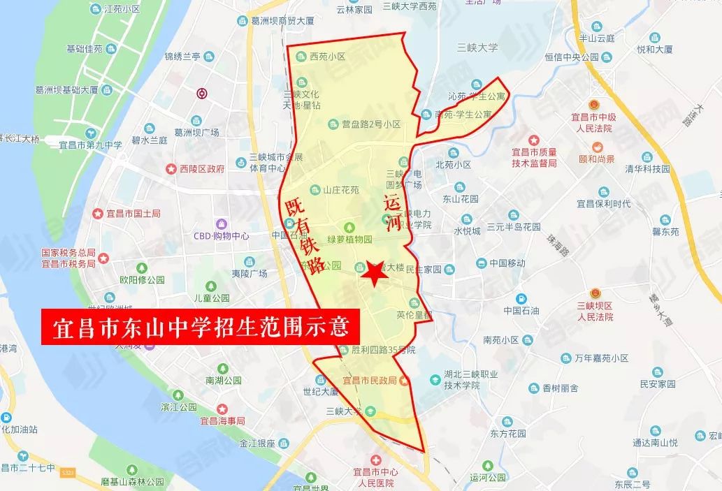西陵区小学对应楼盘,西陵区2023年中小学划片