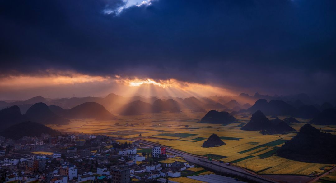 罗平乡村风景,罗平是个山清水秀好地方