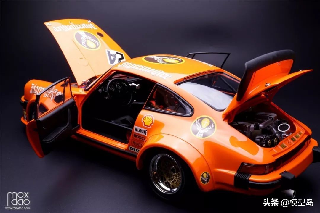 保时捷918rsr汽车模型,1974保时捷turbo模型