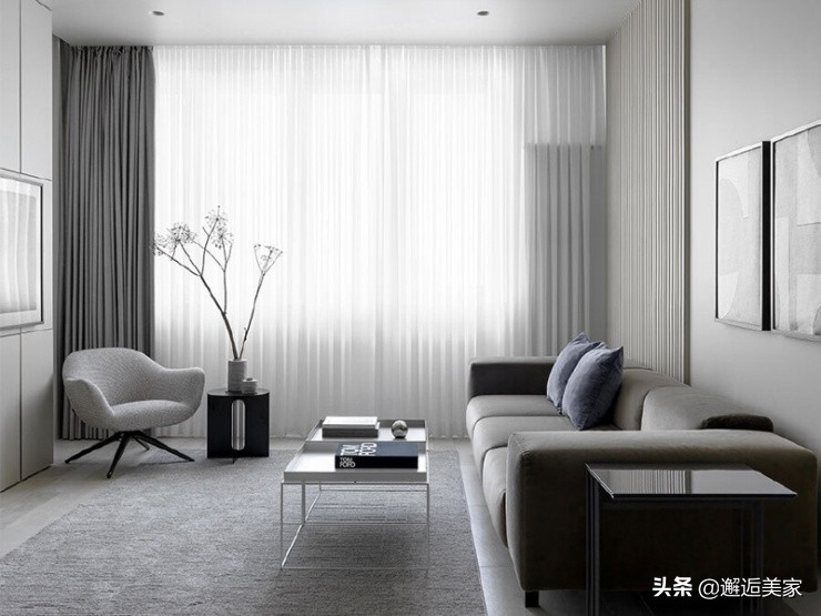 建邦华庭94平装修设计参考，留一处至简至纯的灵魂居所