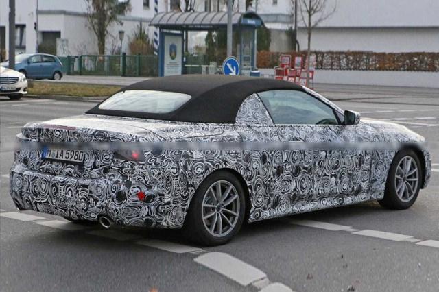 2020款宝马4系来了！双门敞篷版路试曝光，硬顶版或达473马力