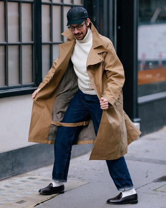 风衣造型穿出优雅文艺范,风衣时尚穿搭穿出高级感